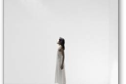 Empty Room with Woman