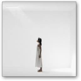 Empty Room with Woman